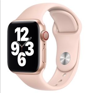 Apple Watch Series 6 Pink Sand Sport Band